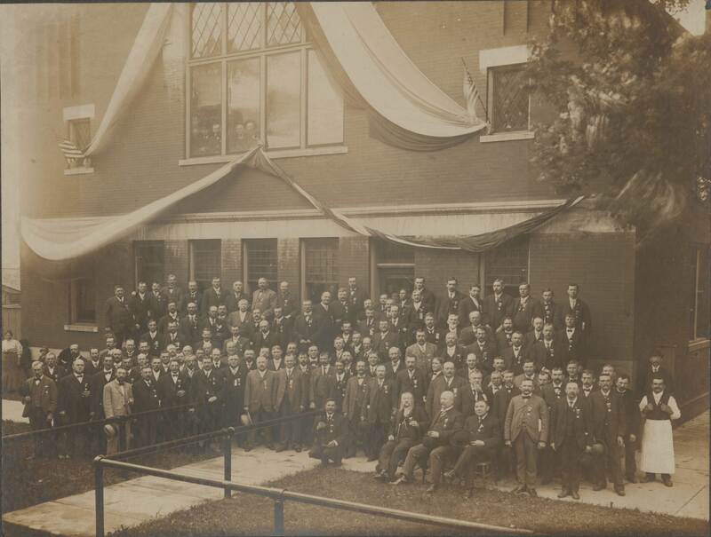 Photograph of the German Workingmen’s Benevolent Society