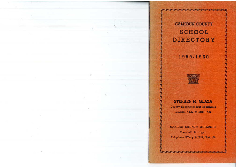 Calhoun County School Directories