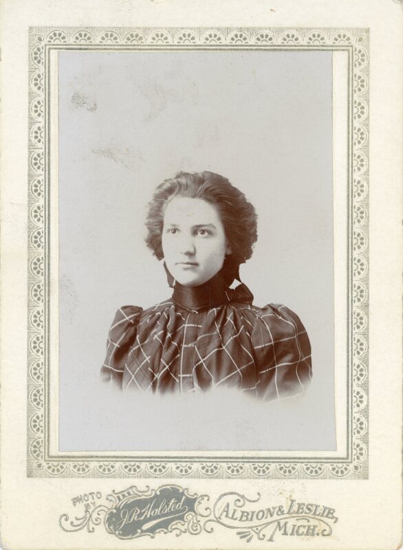 Portrait Photograph of Unidentified Woman