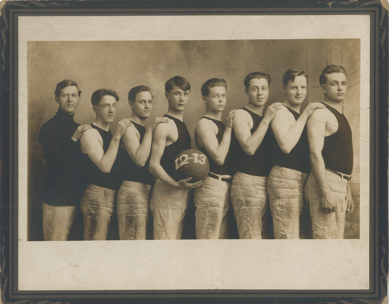 Photograph of 1912-13 BasketballTeam