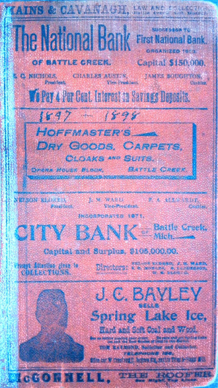 Battle Creek, Albion, Marshall, and Calhoun County Directory, 1897-98
