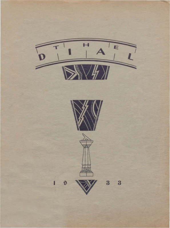 The Dial, 1933