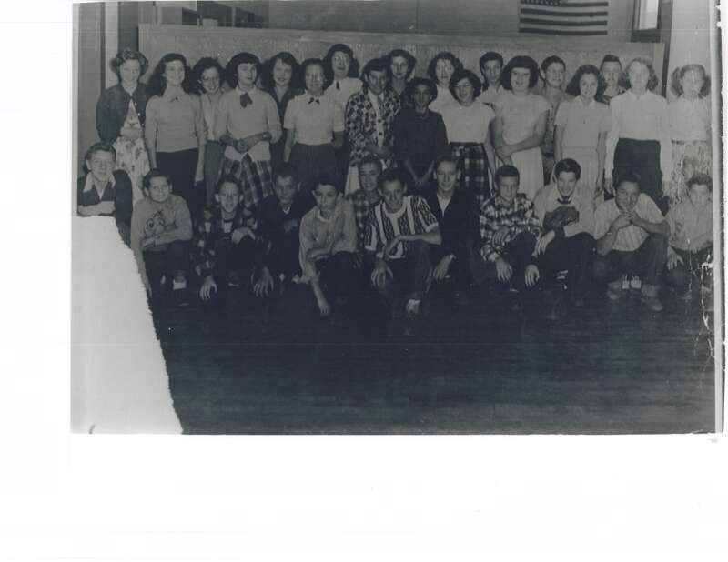 Class Photo, 1950 or 1951