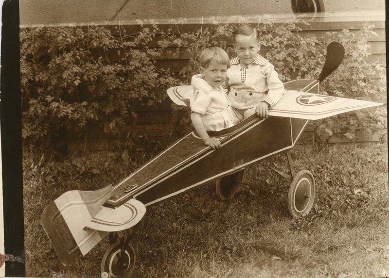 Photograph of Tyler and Ferris Merriam