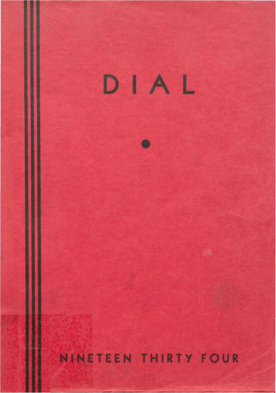 The Dial, 1934