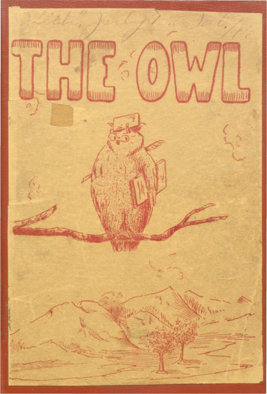 The Owl, 1899
