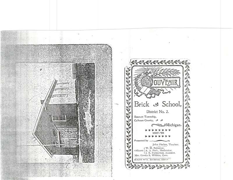 Souvenir Booklet, 1897-'98